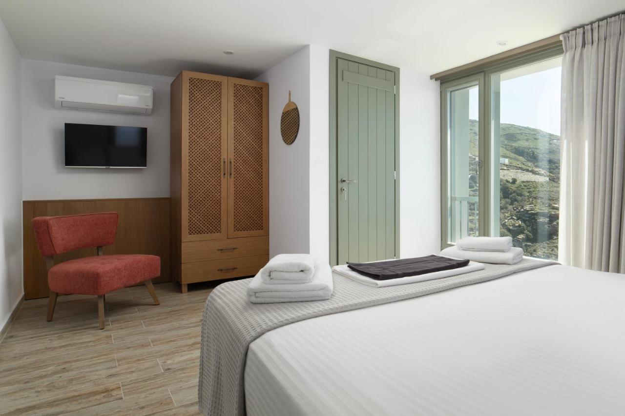 Acron Andros - Luxury Villa With Private Pool Korthio Exterior foto